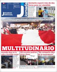 Portada de Diario Jornada (Perú)