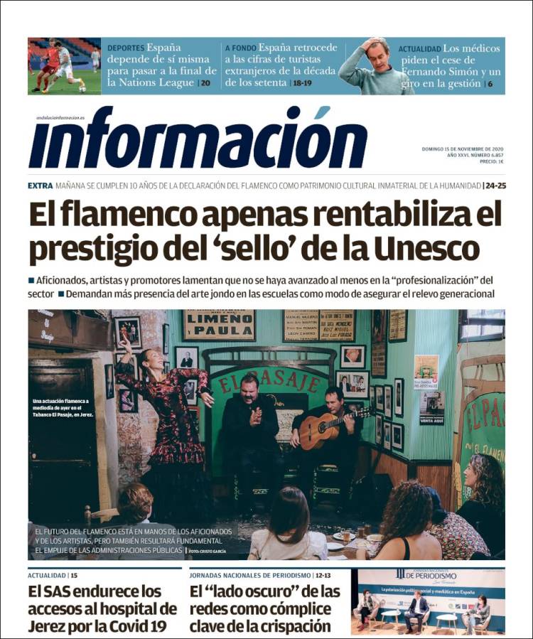 Portada de Información - Jerez (Spain)