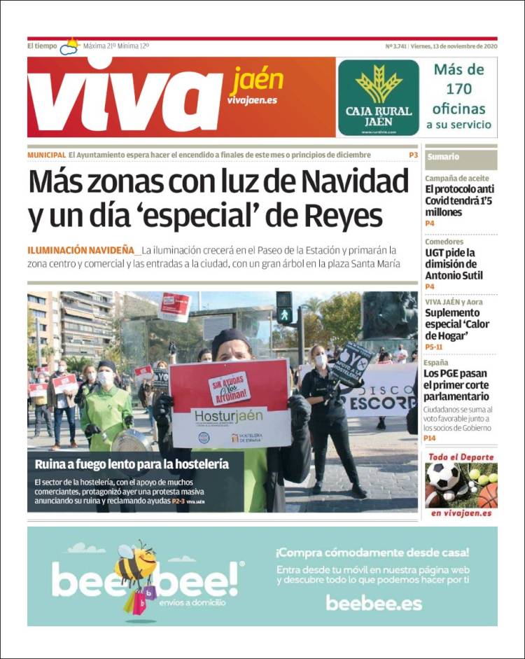 Portada de Viva Jaén (España)