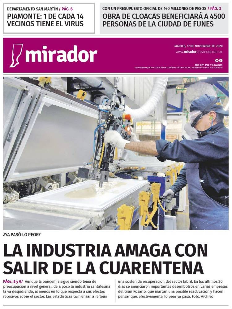 Portada de Mirador Provincial (Argentina)