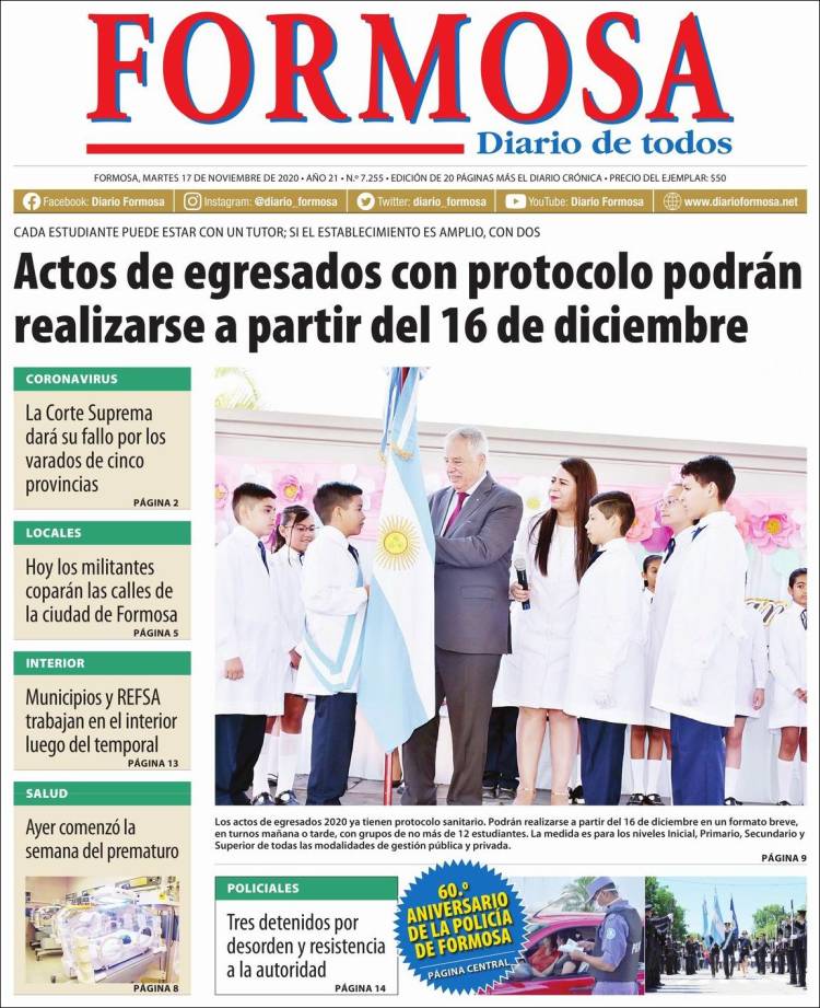 Portada de Formosa (Argentina)
