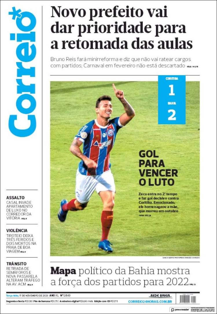 Portada de Correio* (Brasil)