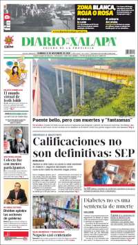 Portada de Diario de Xalapa (México)