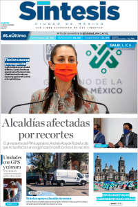 Portada de Síntesis Nacional (México)