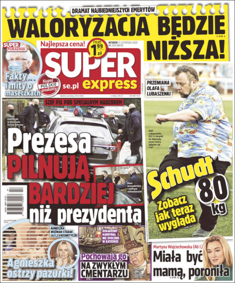 Portada de Super Express (Polonia)