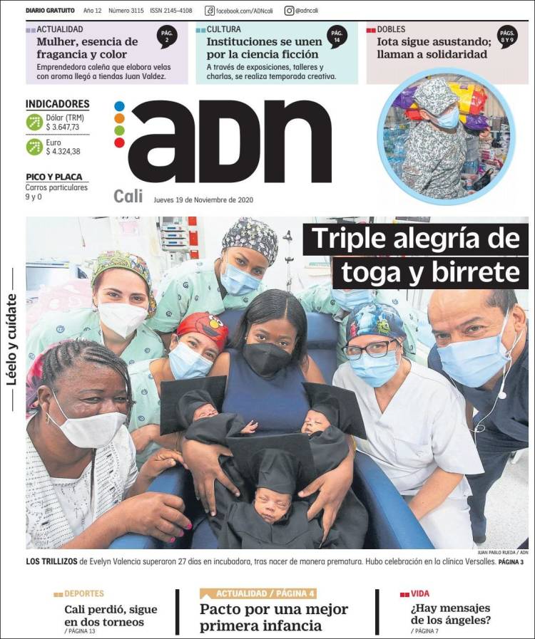 Portada de ADN - Cali (Colombia)