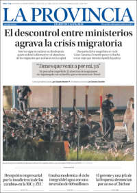 Portada de La Provincia (España)