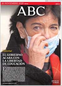 Portada de ABC (España)