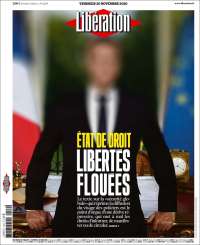 Portada de Libération (Francia)