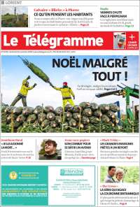 Portada de Télégramme (Francia)