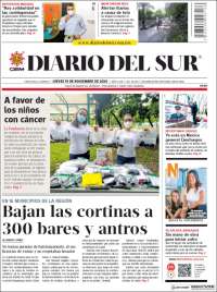 Portada de El Diario del Sur (M&eacute;xico)