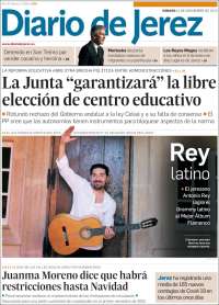 Portada de Diario de Jerez (España)