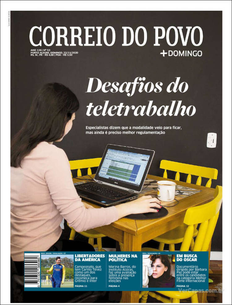 Portada de Correio Do Povo (Brasil)