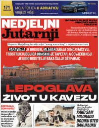 Portada de Jutarnji List (Croacia)