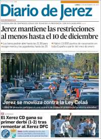 Portada de Diario de Jerez (España)