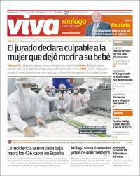 Portada de Viva Málaga (España)