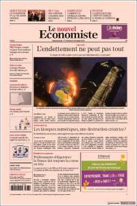 Portada de Le nouvel Economiste (Francia)