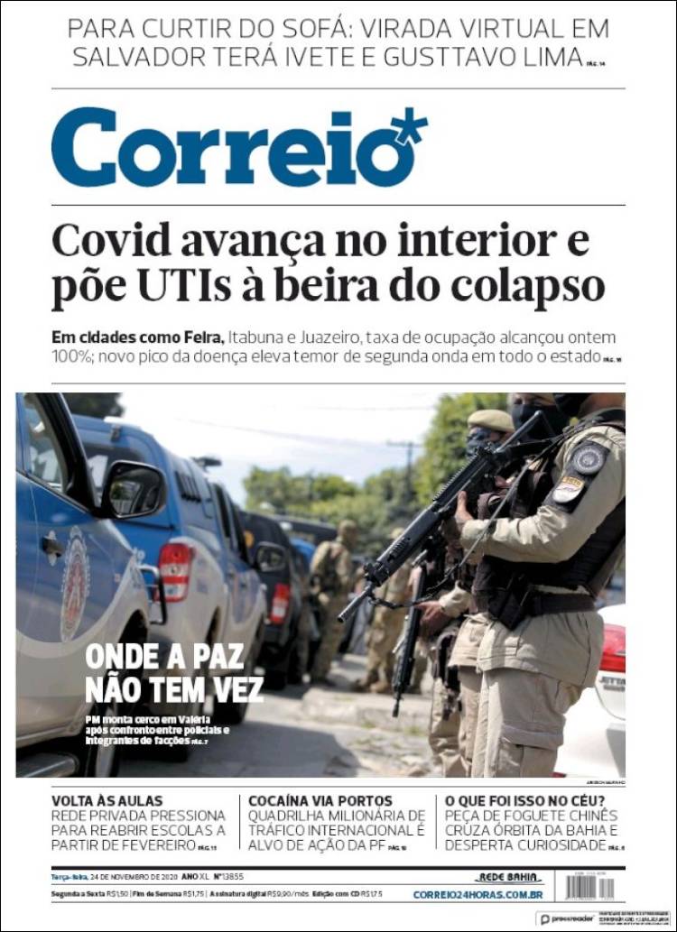 Portada de Correio* (Brasil)