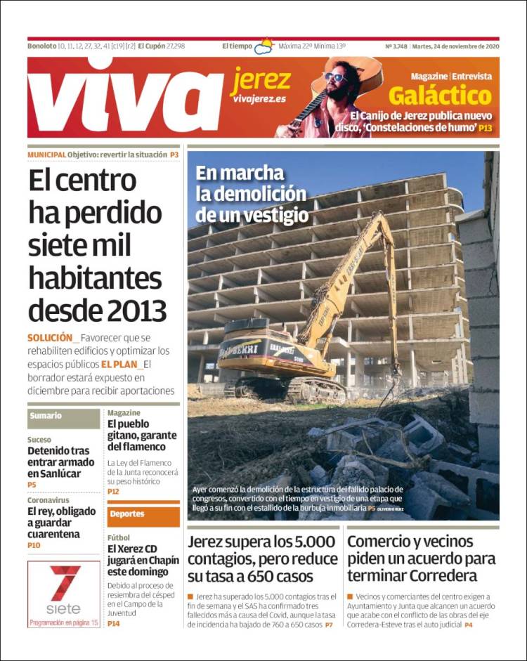 Portada de Información - Jerez (España)