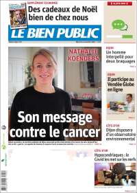 Portada de Le Bien Public (Francia)