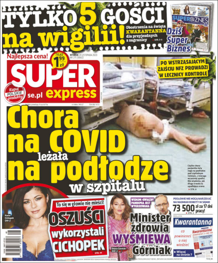 Portada de Super Express (Polonia)
