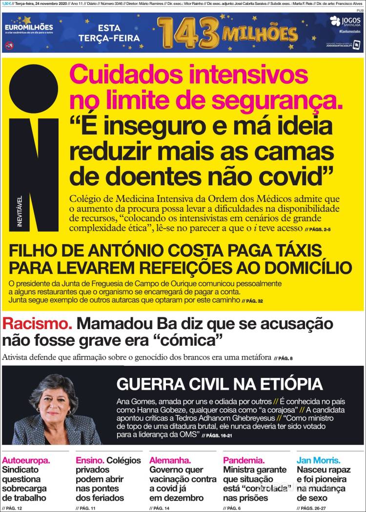 Portada de I - informação (Portugal)
