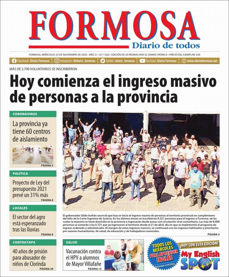 Portada de Formosa (Argentina)