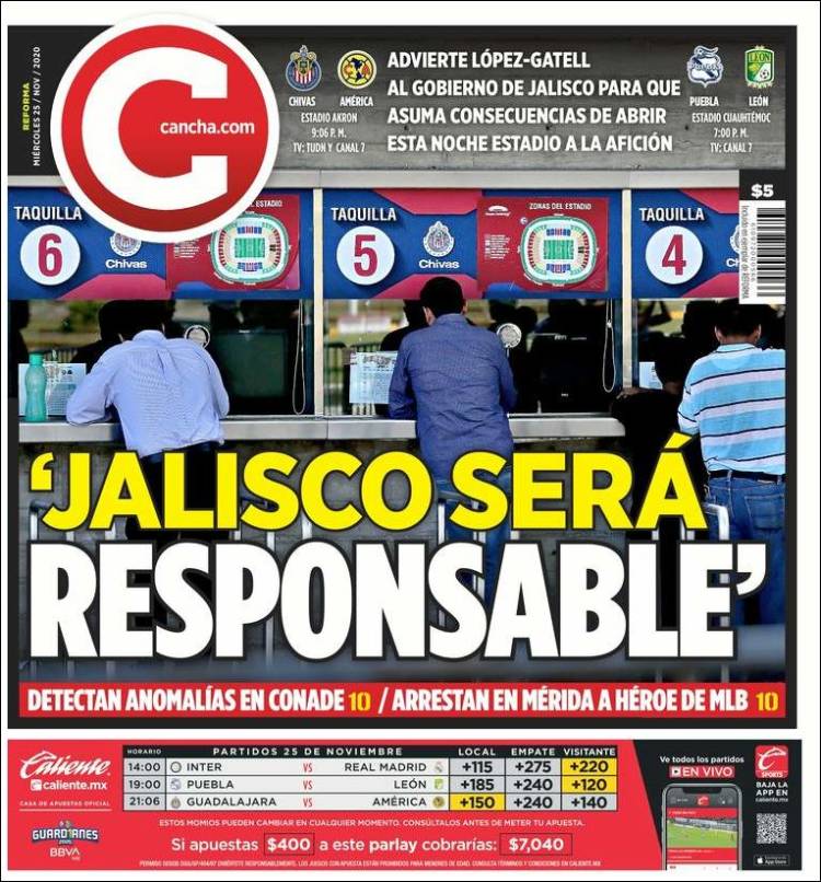 Portada de Cancha (M&eacute;xico)