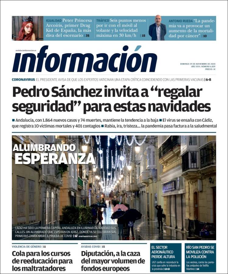 Portada de Información - Jerez (Spain)