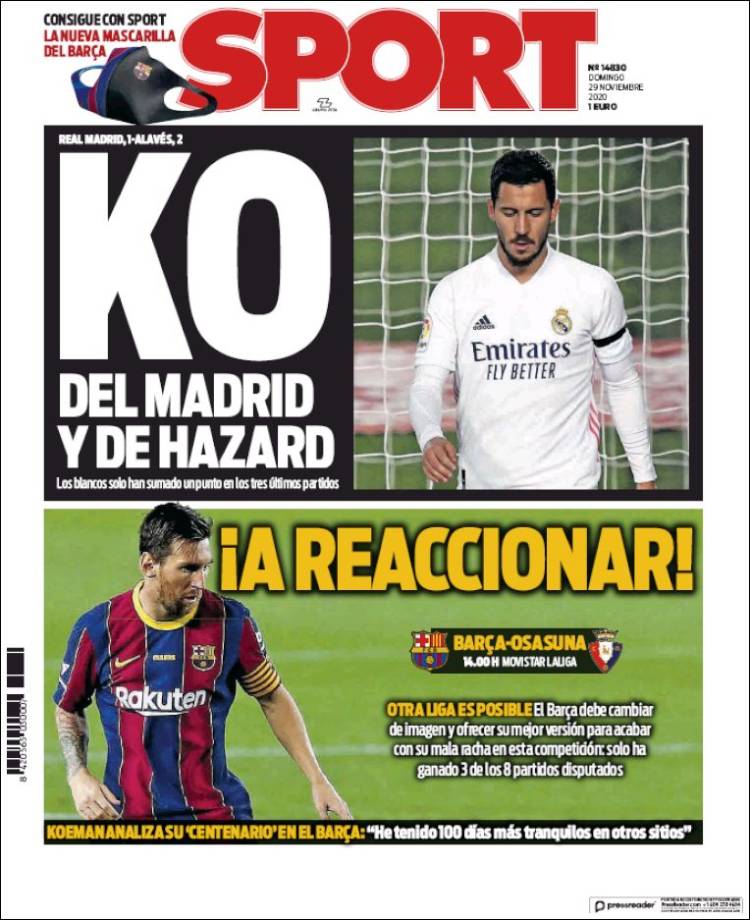 Portada de Sport (Spain)