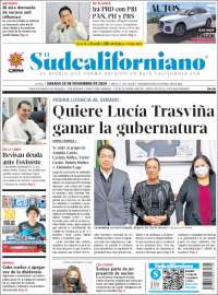 Portada de El Sudcaliforniano (México)