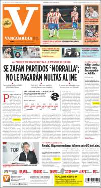 Portada de Vanguardia (México)