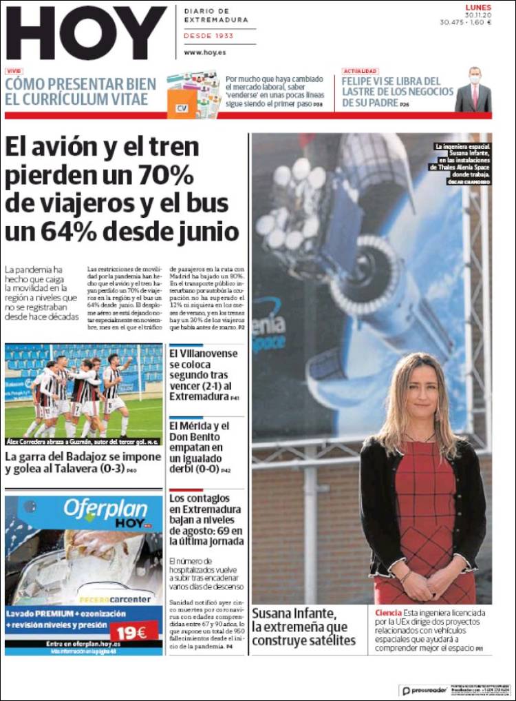 Portada de Hoy - Badajoz (España)