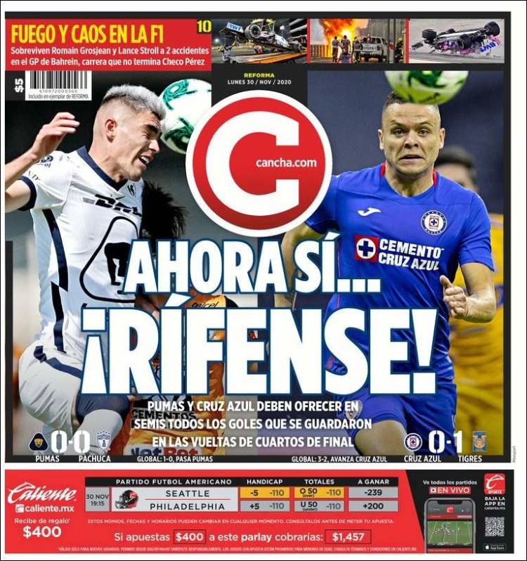 Portada de Cancha (México)