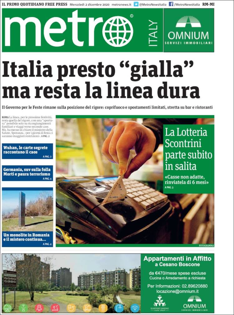 Portada de Metro - Roma (Italia)