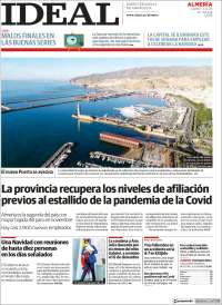 Portada de Ideal Almeria (España)