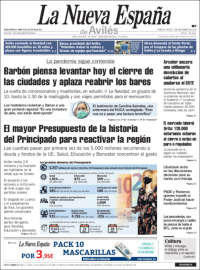 Portada de La Nueva España - Avilés (Espa&ntilde;a)