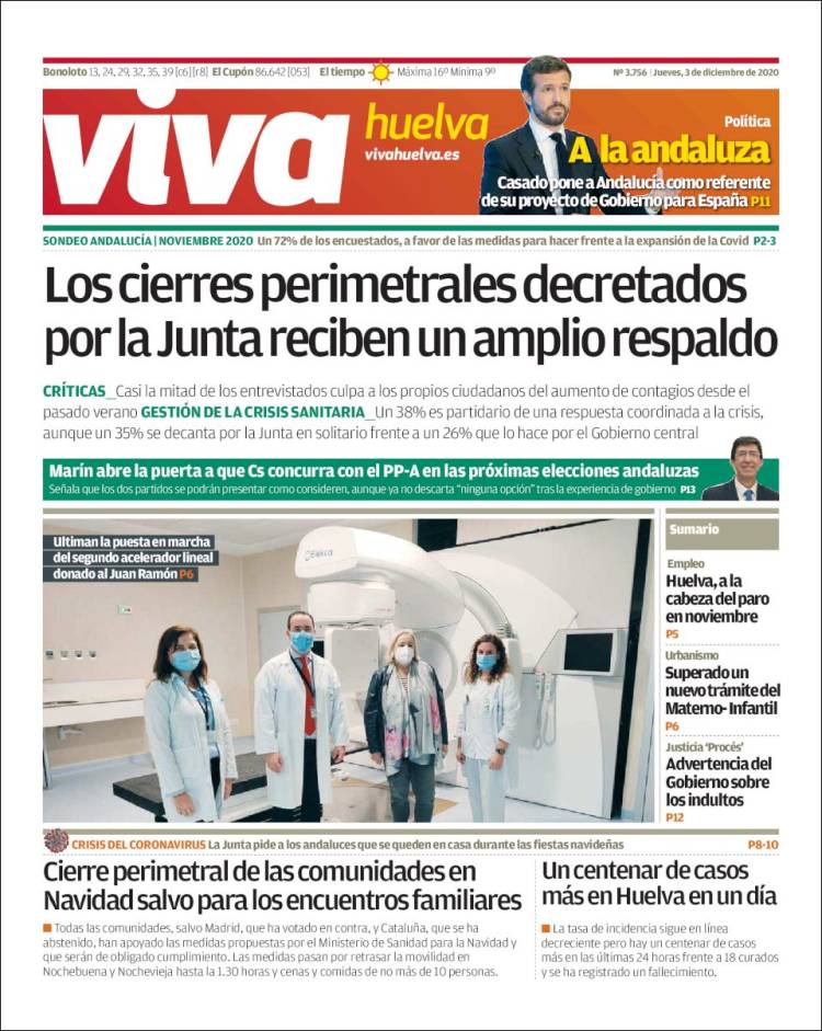 Portada de Viva Huelva (Espa&ntilde;a)