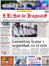 Portada de El Sol de Irapuato (México)