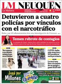 Portada de La Mañanade Neuquén (Argentina)