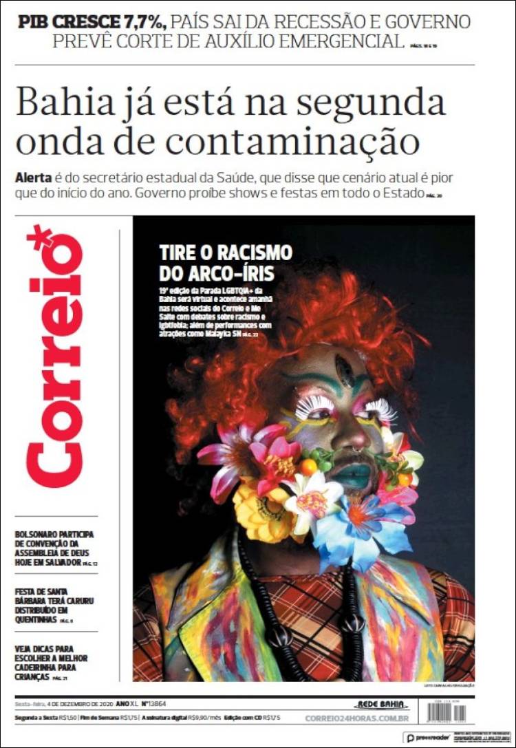 Portada de Correio* (Brasil)