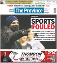 Portada de The Province (Canada)