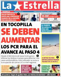 Portada de La Estrella de Tocopilla (Chile)