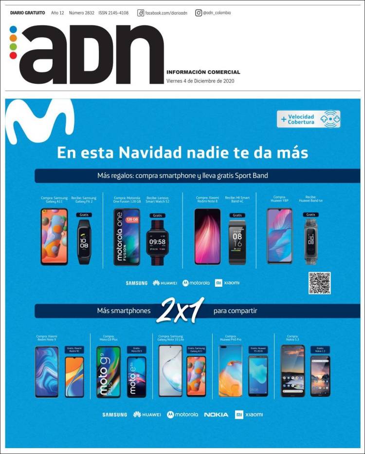 Portada de ADN - Bogotá (Colombia)