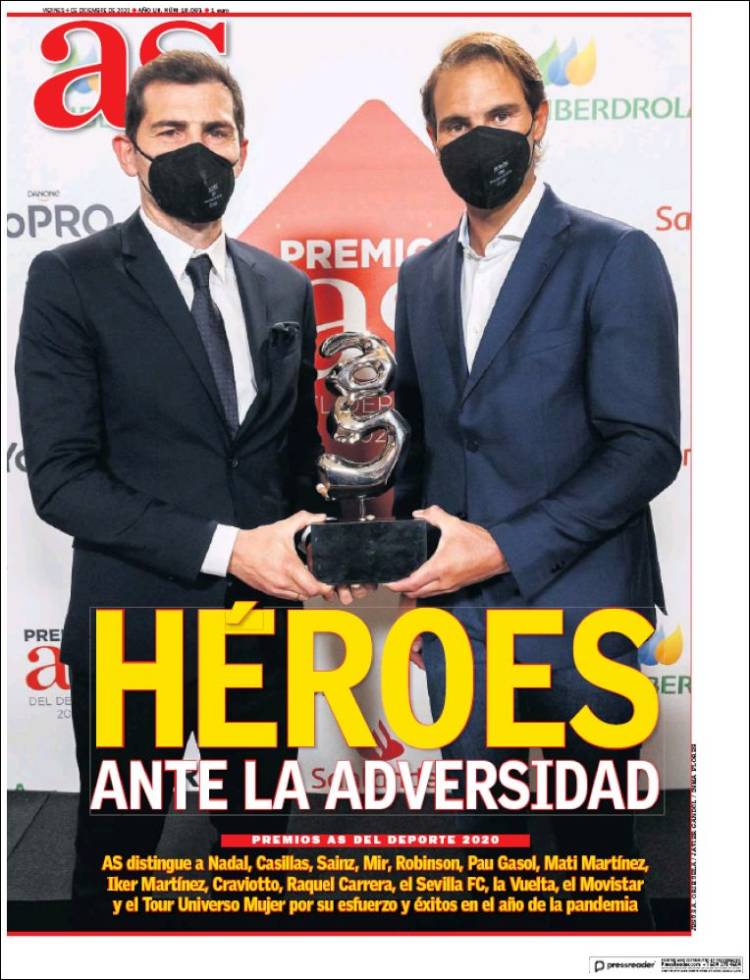 Portada de As (España)