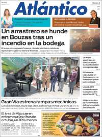 Portada de Atlántico Diario (España)