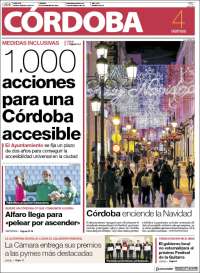 Portada de Diario de Córdoba (España)