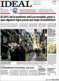 Portada de El Ideal de Jaén (España)