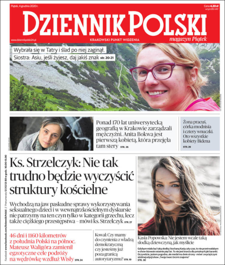Portada de Dziennik (Polonia)