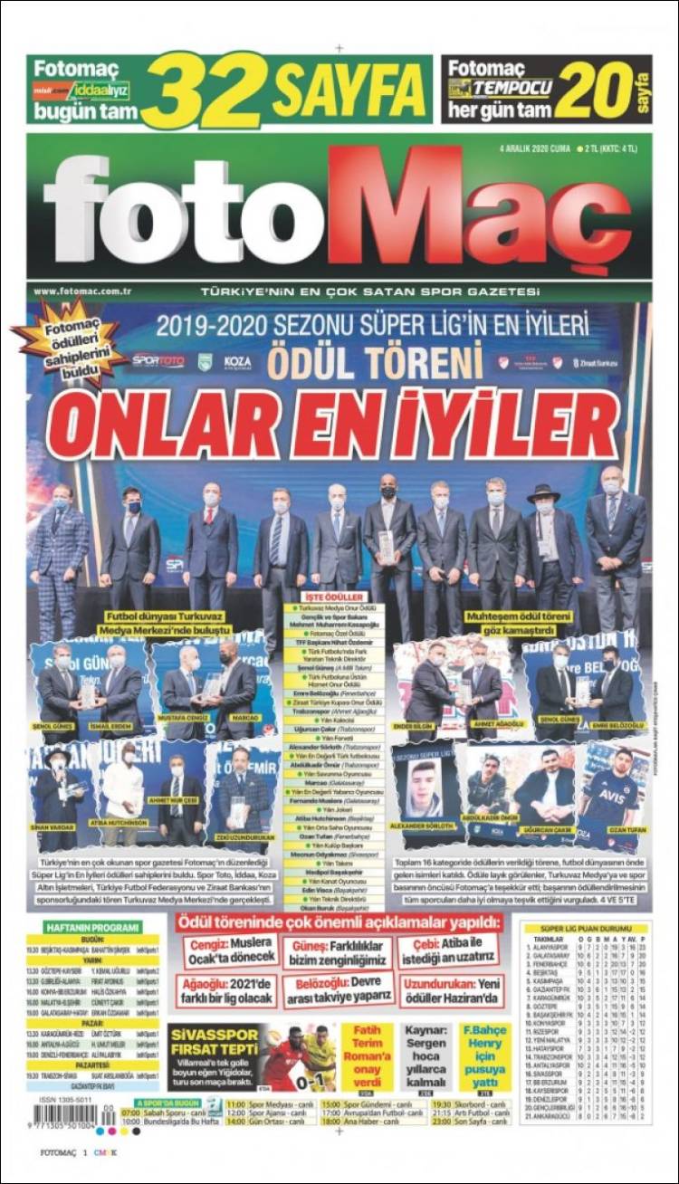 Portada de Fotomaç (Turqu&iacute;a)